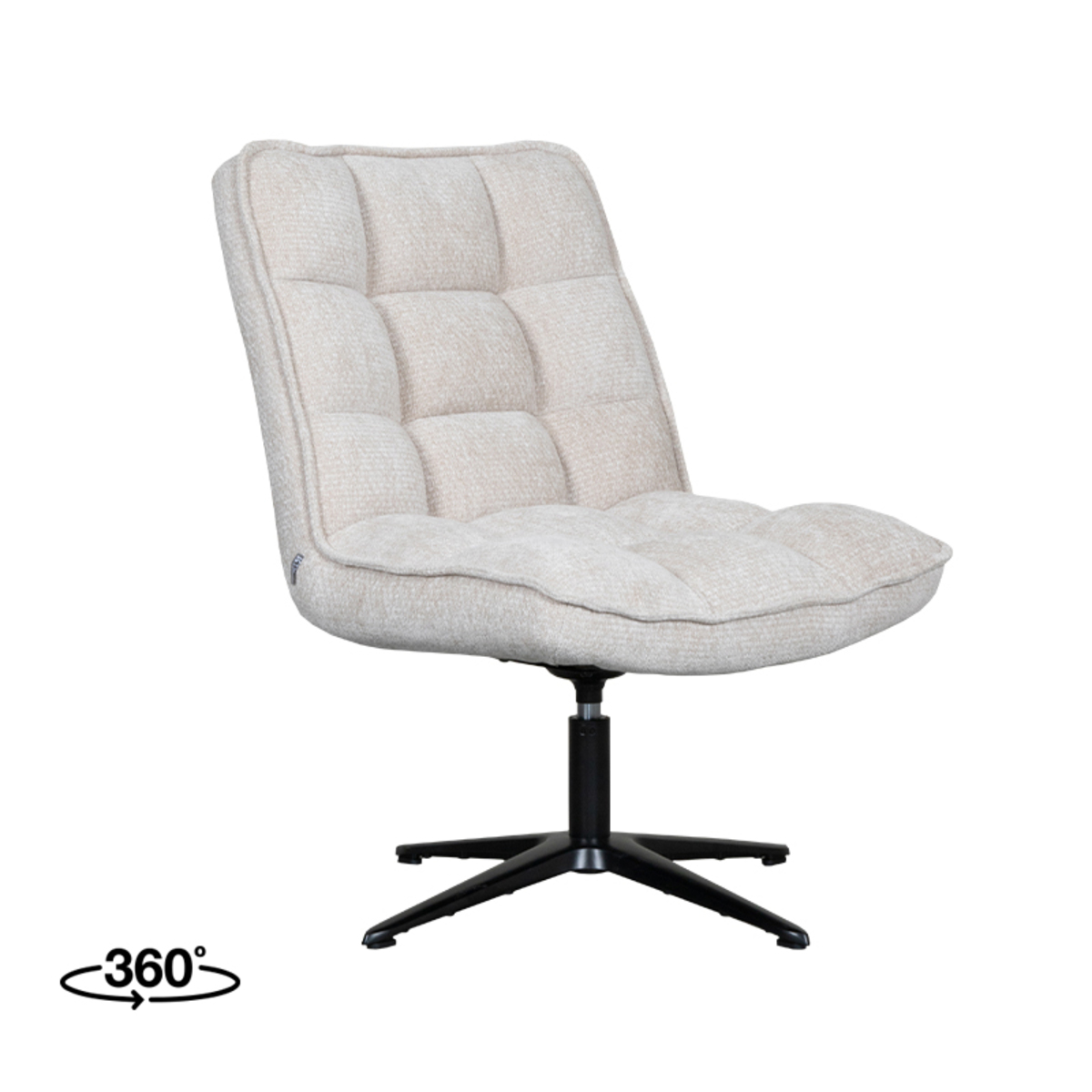 Fauteuil Vince - Naturel - Elite - LABEL51