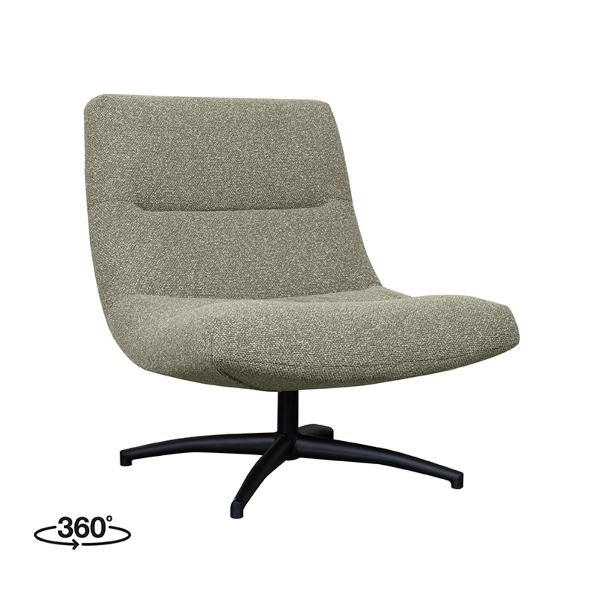 Fauteuil Calix - Naturel - Boucle - LABEL51