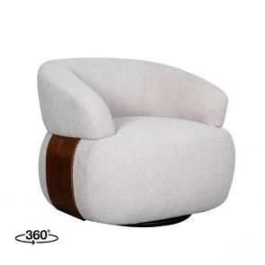 Draaifauteuil Valenza 83x79x73 cm