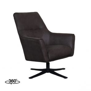 Draaifauteuil Tod 76x75x90 cm