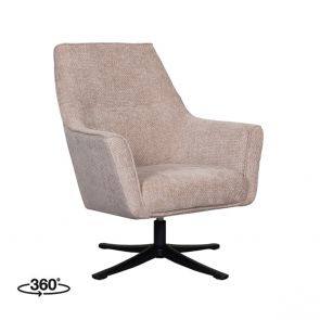 Draaifauteuil Tod 76x75x90 cm