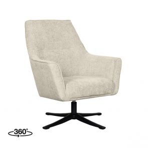 Draaifauteuil Tod 76x75x90 cm