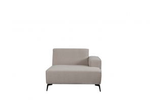 Bank Nero Longchair Arm Rechts Voorstaand 117x151x80 cm