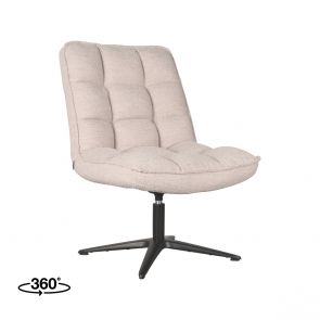 Draaifauteuil Vince 63x74x91 cm