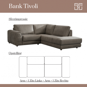 Bank Tivoli 3-Zits